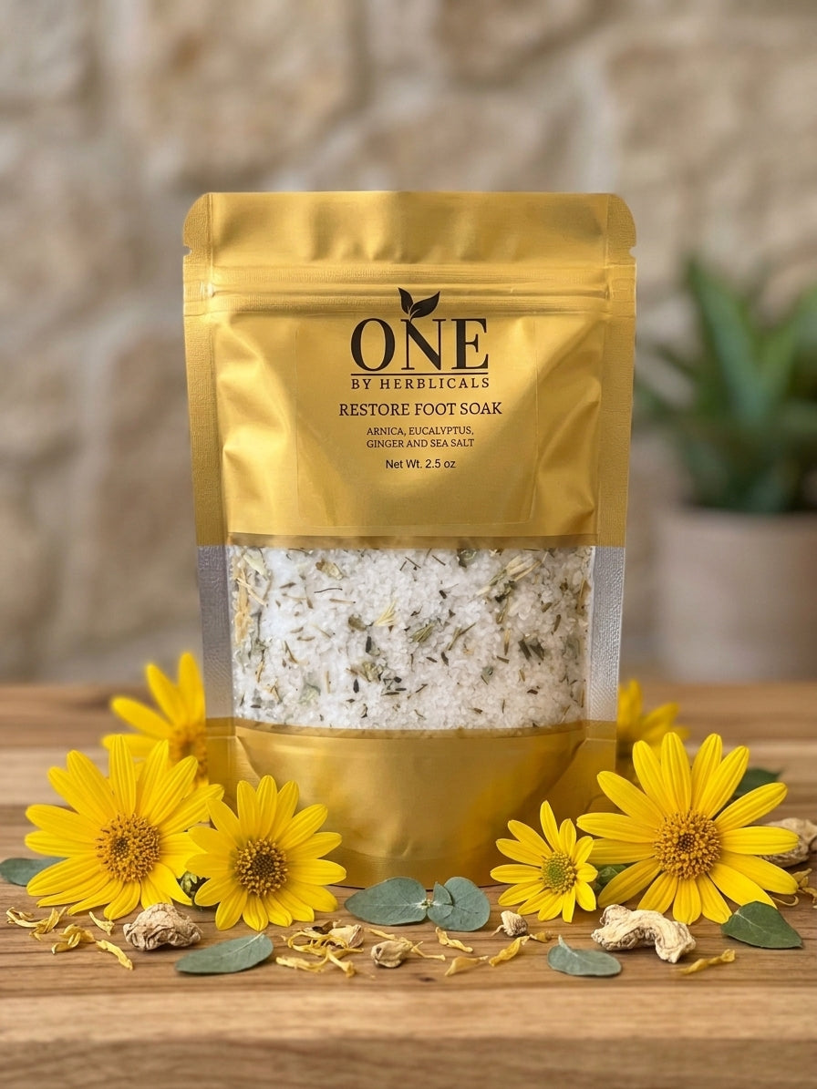ONE by Herblicals Botanical Foot Soak