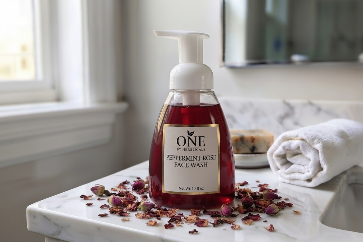 Peppermint Rose Face Wash
